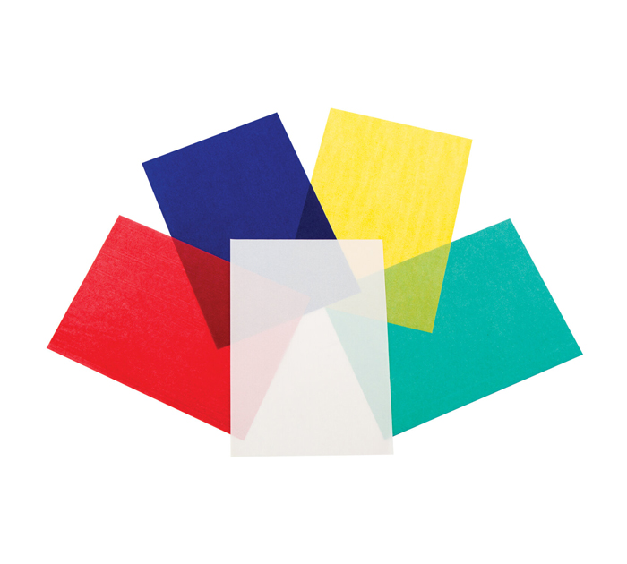 Копирка Brauberg Art А4, 5 цветов по 10л (синяя, белая, желтая, красная, зеленая)