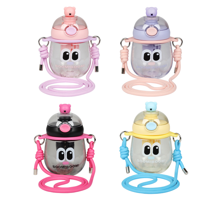 Бутылка Кокос «Boom» для питья, пластиковая, ассорти, 600мл