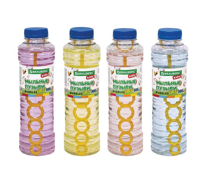 Игрушка Brauberg Kids «Мыльные пузыри» 500мл