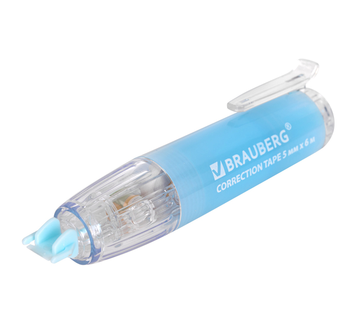 Корректор-лента Brauberg «Pastel 360» 5мм, 6м, автоматическая