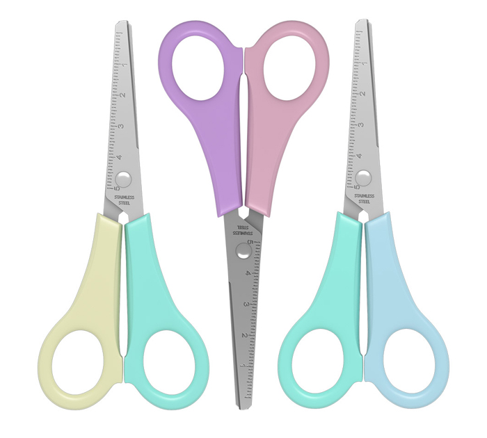 Ножницы Erich Krause «Joy Pastel» детские, 135мм