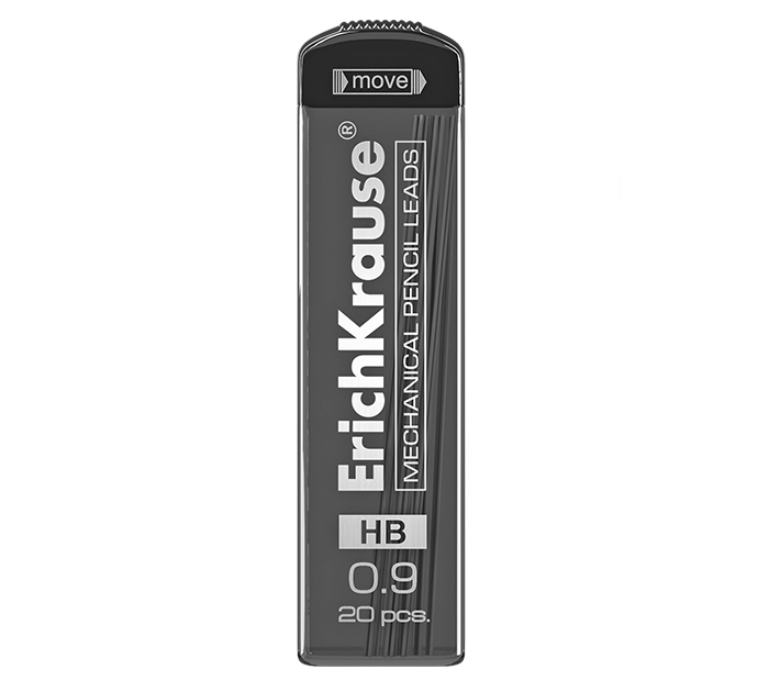 Грифель Erich Krause HB, 0.9мм, 20шт