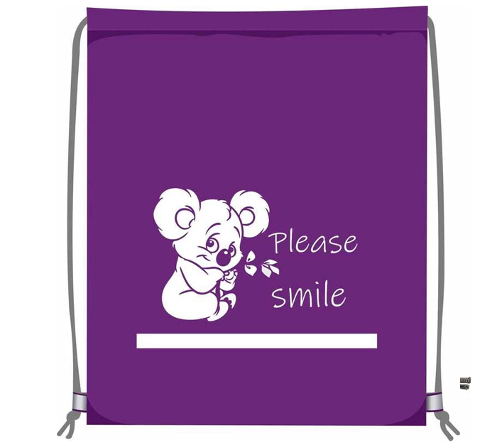 Мешок для обуви Lamark «Please smile»