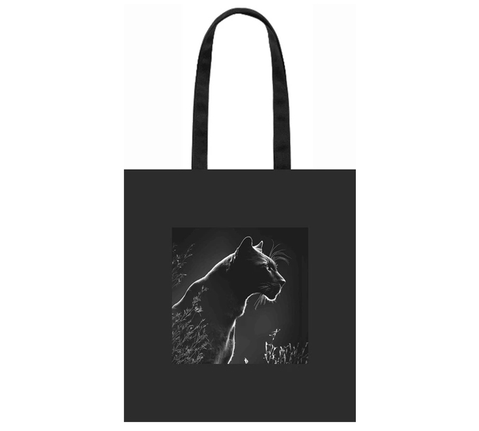 Сумка-шоппер Lamark «Черная пантера» 34х37см