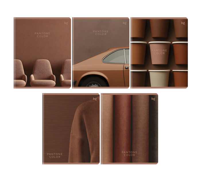 Тетрадь А5 48л  клетка, BG «Pantone color»