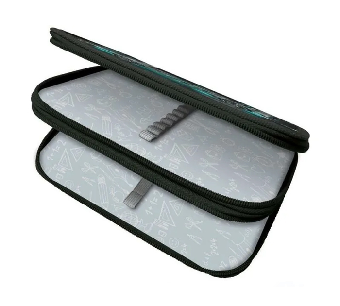 Пенал с 2 отделениями Lamark «Neon Сar» 125х205х40мм, ламинированный картон