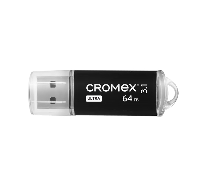 Флэш-карта Cromex «Ultra» USB3.1, 64Gb, черная