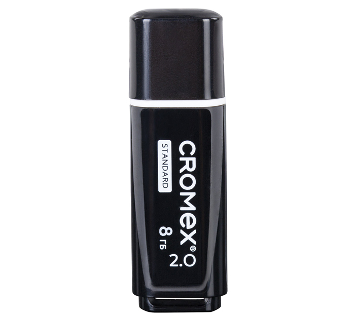 Флэш-карта Cromex «Standard» USB2.0, 8Gb, черная