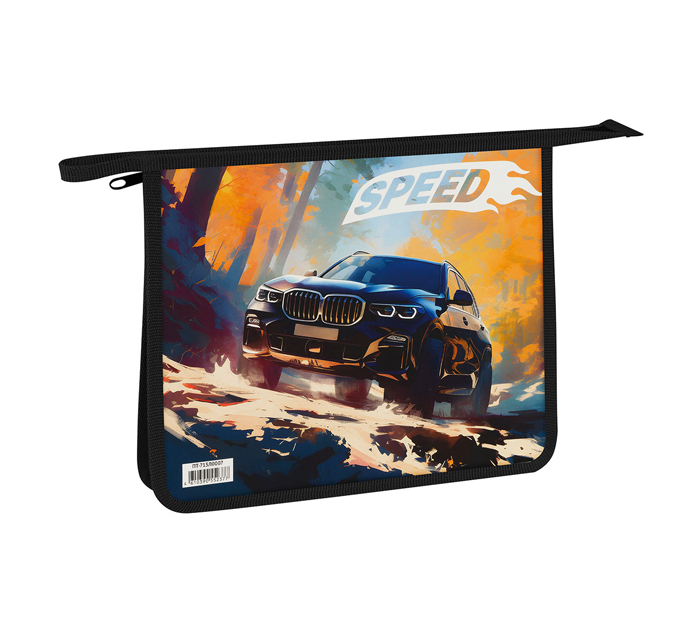 Папка для тетрадей ArtSpace «Off-road» А5, на молнии, 1 отделение