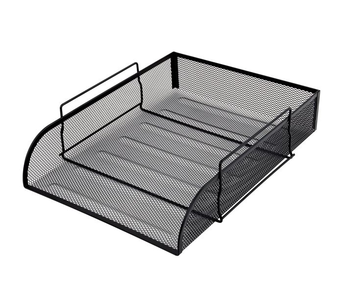 Модуль горизонтальный Brauberg «Germanium» черный, металлическая сетка