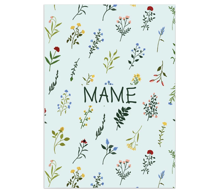 Бирка DecorCenter «Маме» 50х70мм