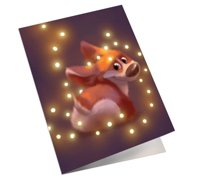 Открытка DecorCenter двойная, мини