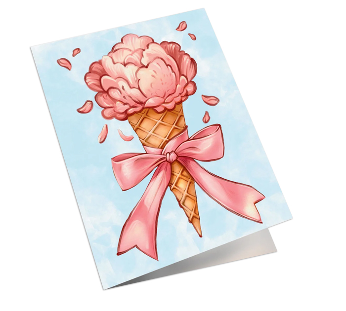 Открытка DecorCenter двойная, мини