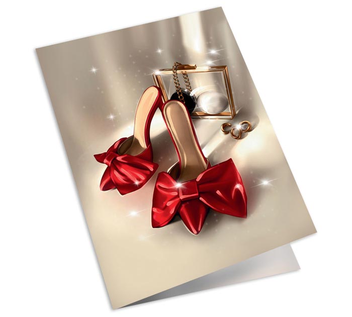 Открытка DecorCenter двойная, мини