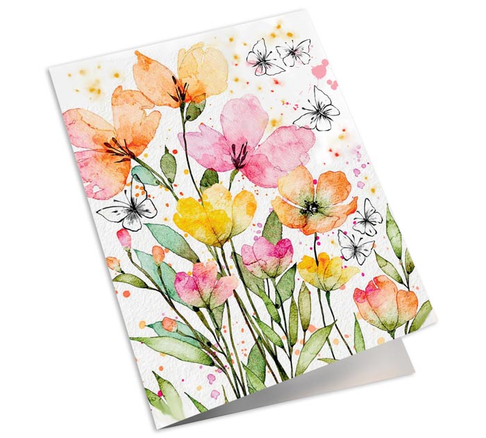 Открытка DecorCenter двойная, мини