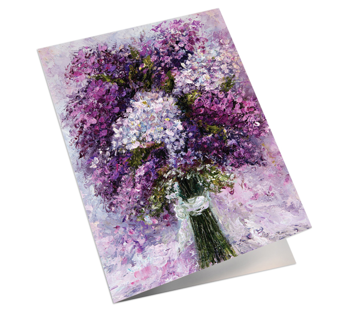 Открытка DecorCenter двойная, мини