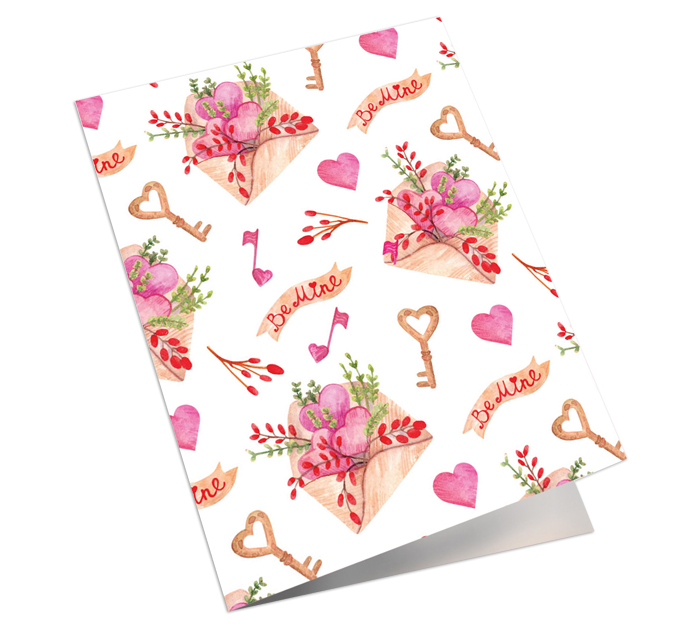 Открытка DecorCenter двойная, мини