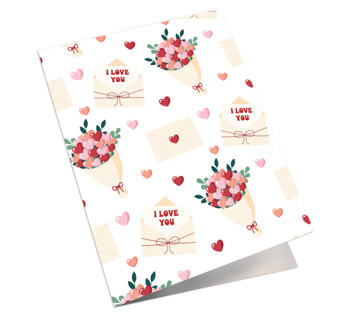 Открытка DecorCenter двойная, мини