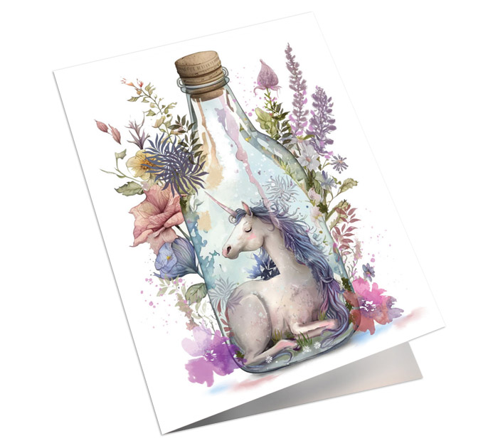 Открытка DecorCenter двойная, мини