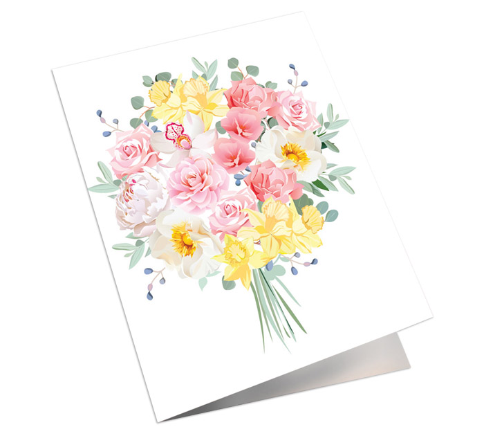 Открытка DecorCenter двойная, мини