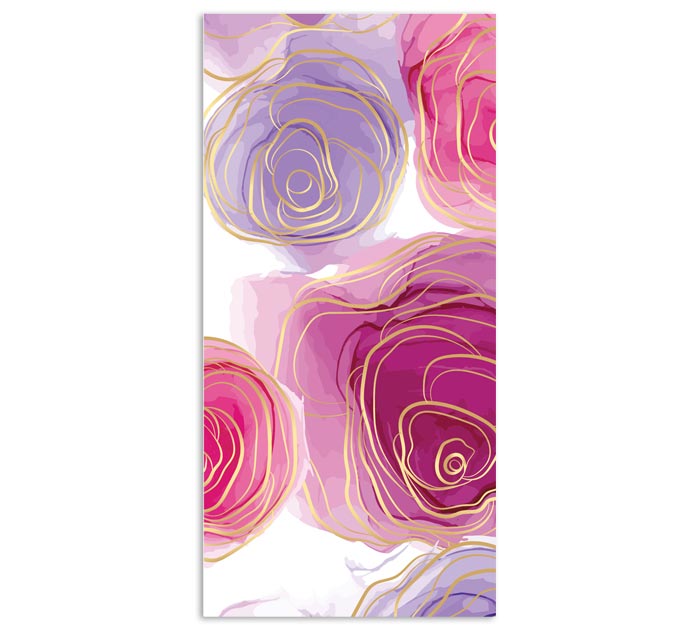 Открытка DecorCenter «Цветы» для денег