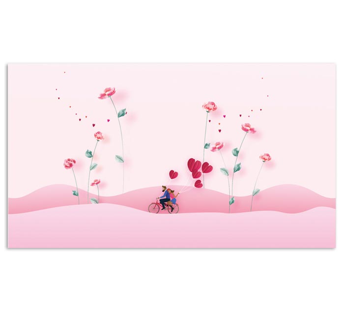 Открытка DecorCenter «Пара влюбленных» для денег