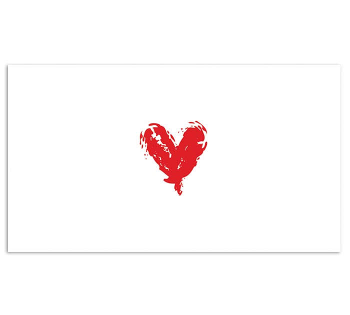 Открытка DecorCenter «Сердце» для денег