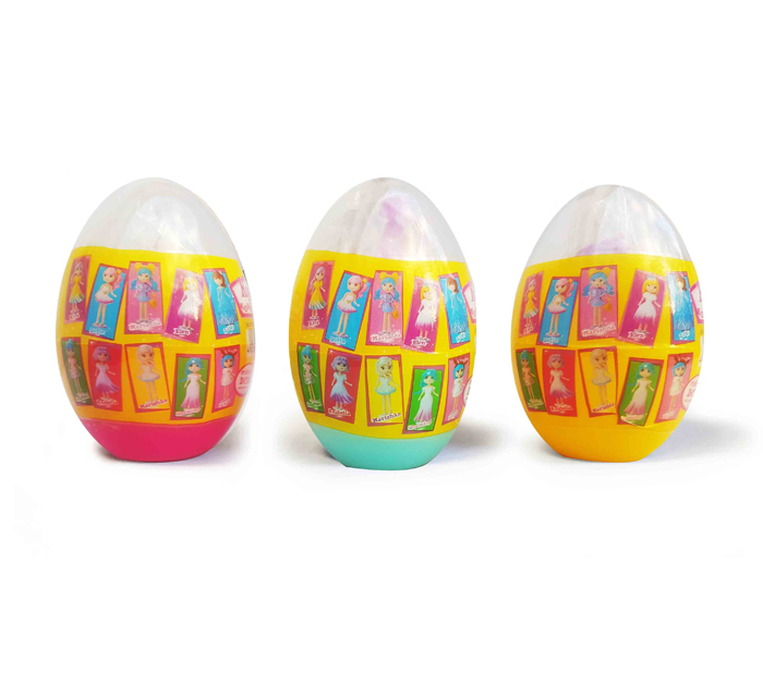 Игрушка пласт. сюрприз в яйце Кукла-конструктор Centrum