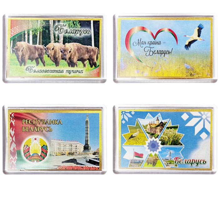 Магнит сувенир. 77*52мм ассорти типография «Победа»