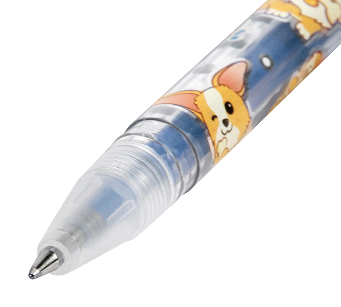 Набор гелевых ручек Brauberg Kids «Cute animals» 6 цветов, узел 1.0мм, линия письма 0.7мм