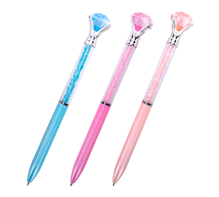 Ручка шариковая Funster «Shine bright» синий стержень, узел 0.7мм, линия письма 0.35мм