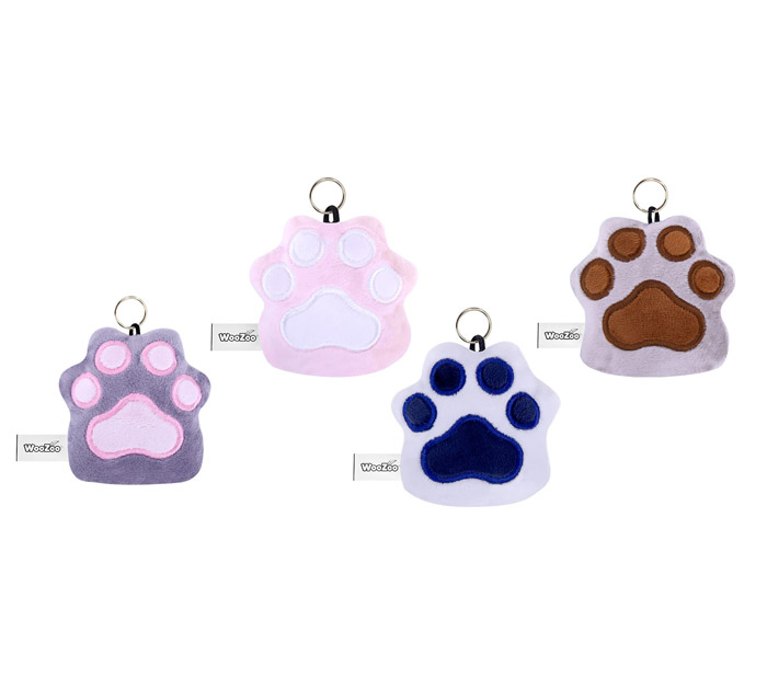 Игрушка -брелок мягк. Woozoo Кошачья лапка