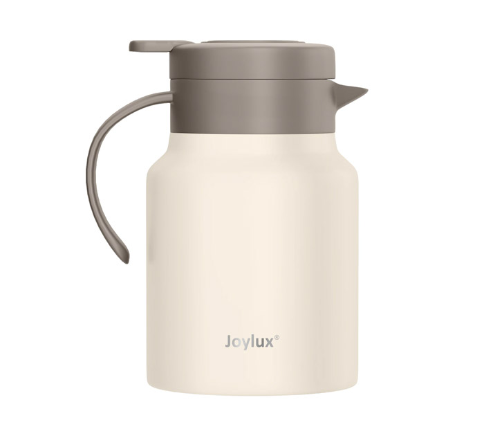 Термос -чайник нерж.сталь 1л. Joylux Coffee Break беж.мат.