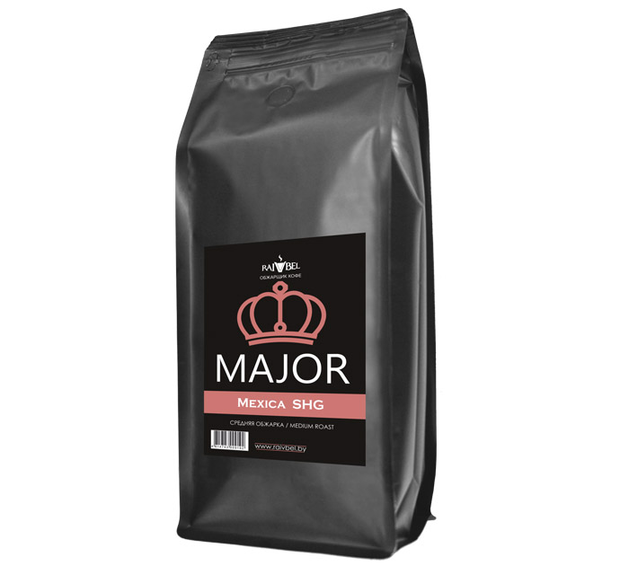 Кофе в зернах Major «Mexico Arabica SHG» 1000г