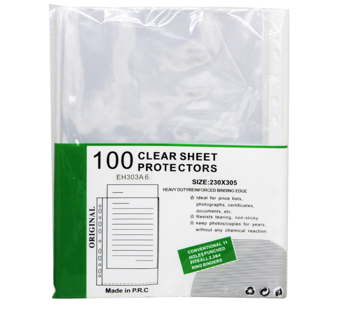 Файл  А4 60мкм 100шт. глянц.