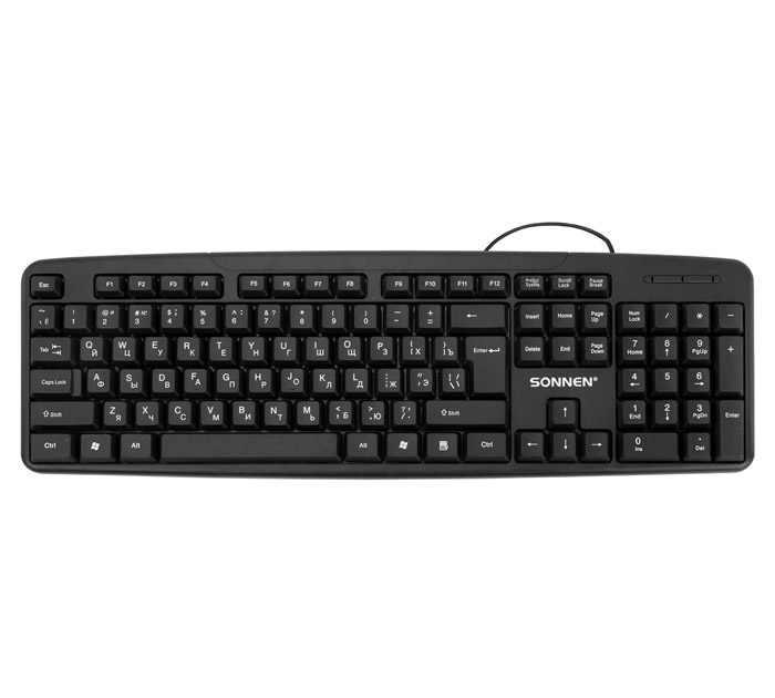 Клавиатура проводн. Sonnen KB-8136