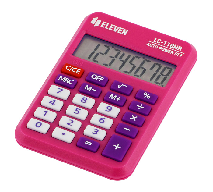 Калькулятор  8 разрядов Eleven роз.