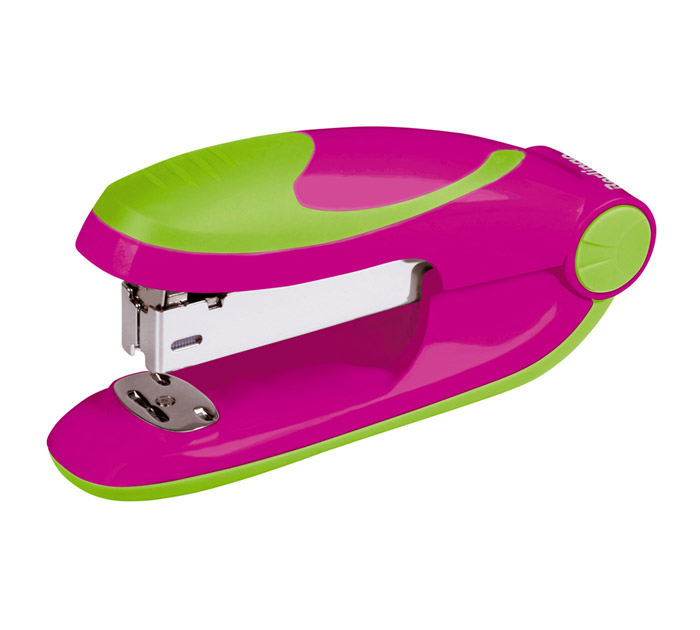 Степлер Berlingo «Fuze» №24/6-26/6, на 25л, розовый