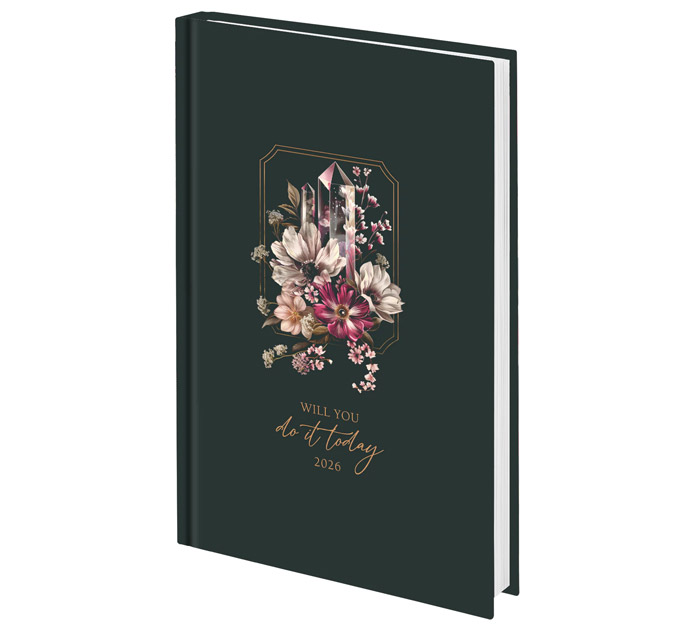 Ежедневник датир. А5 2026год Staff Crystal