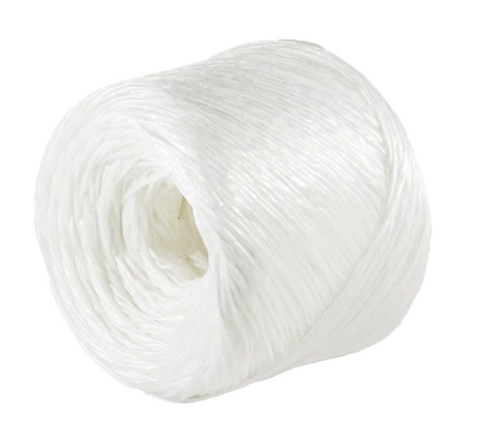 Шпагат  полипропиленовый, 250м, белый, 1000текс