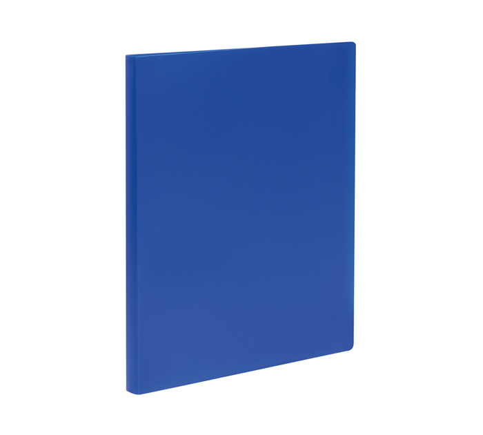 Папка с файлами А4 пласт. син.  30карм. Стамм 500мкм  17мм