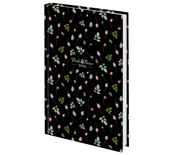 Ежедневник датир. А5 320стр. 2026год Staff Узор. Flower pattern