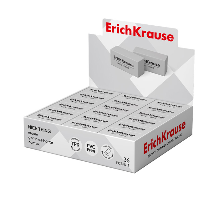 Ластик Erich Krause Nice Thing 40*19*15мм