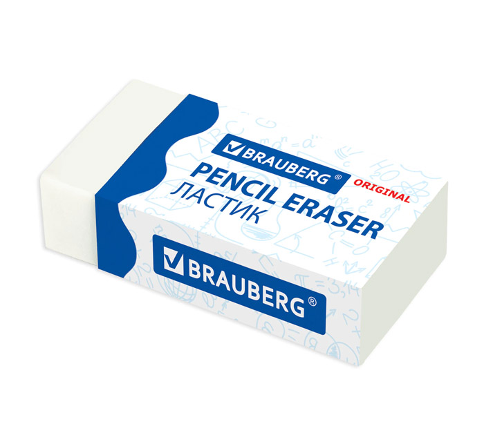 Ластик белый Brauberg