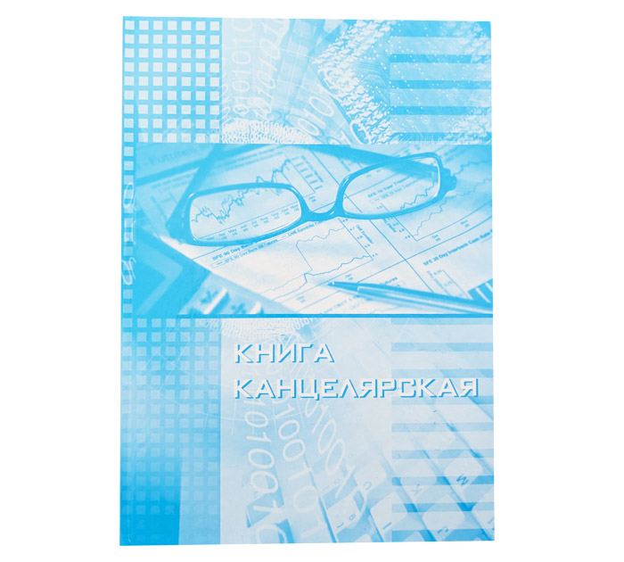 Книга канц. А4 100л. тв.обл. клетка типография «Победа»