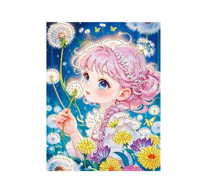 Набор д/творч. Алмазная мозаика  20*30 Mazari Девочка
