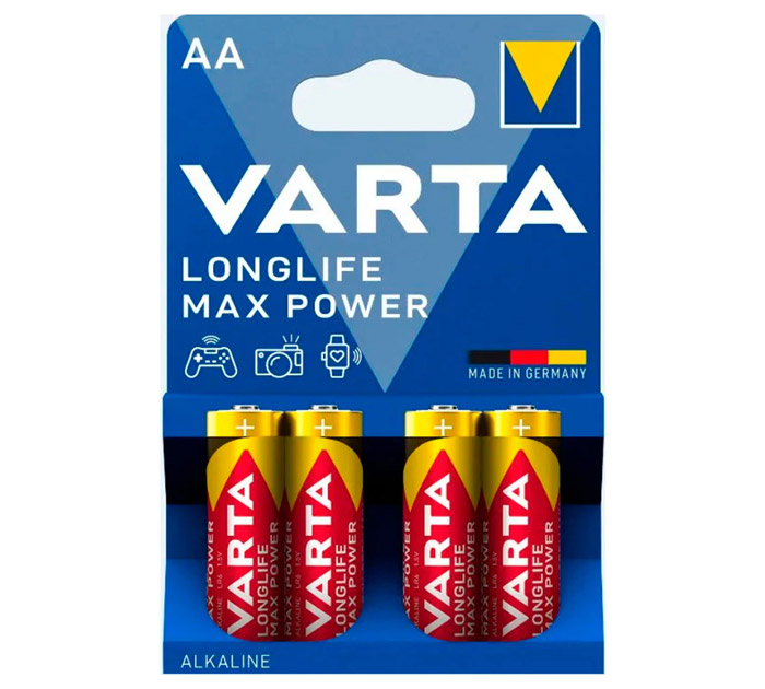 Эл.питания АА LR6 1.5V Varta longlife power  12шт.