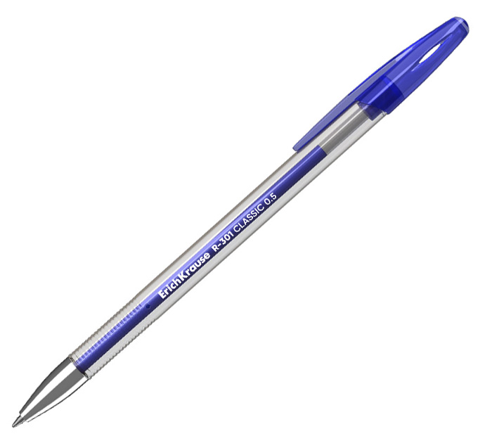 Ручка гел. синий R-301 Gel Stick Classic Erich Krause пишущ.узел 0.5мм
