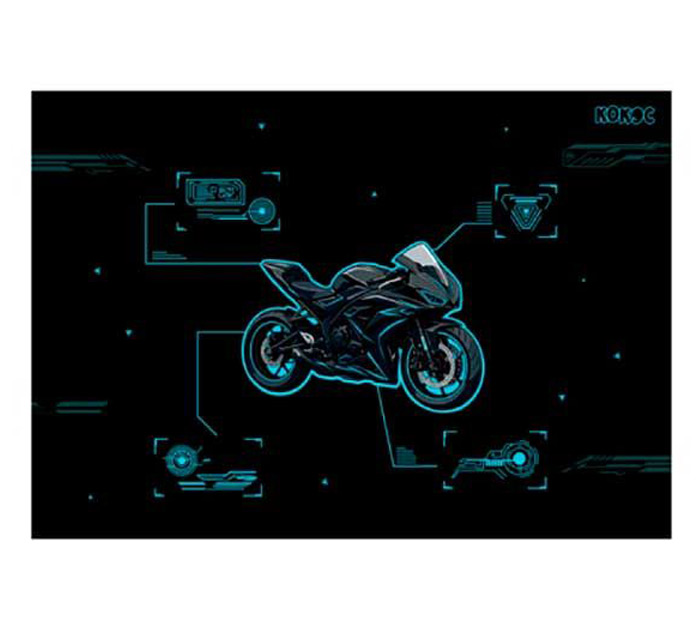 Клеенка для труда Кокос «Sport bike» 350х500мм