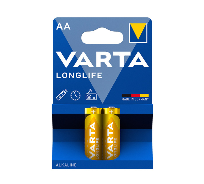 Эл.питания AA Varta longlife Cyrillic 2шт.